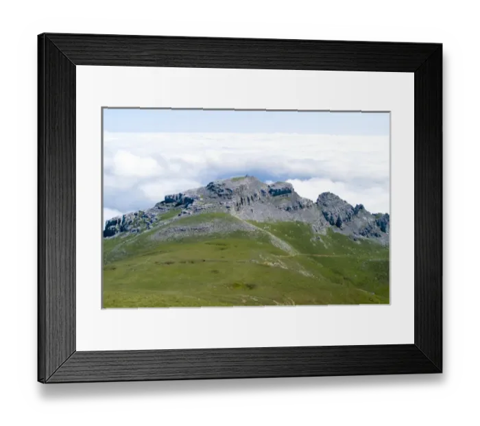 Framed Print : Gorbea Natural Park. Aldamin mount view from Gorbea mount. Biscay province. Basque Country Framed Print : Gorbea Natural Park. Aldamin mount view from Gorbea mount. Biscay province. Basque Country