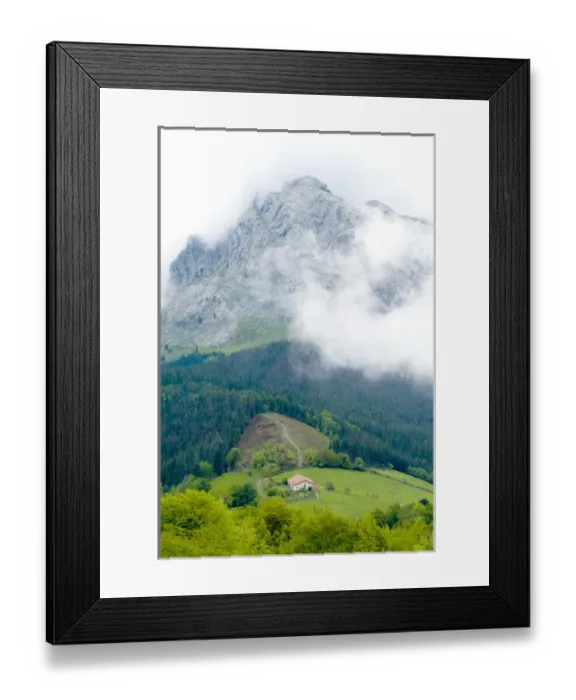 Framed Print : Urkiola Natural Park. Untzillatz mount. Biscay province. Basque Country. Spain Framed Print : Urkiola Natural Park. Untzillatz mount. Biscay province. Basque Country. Spain