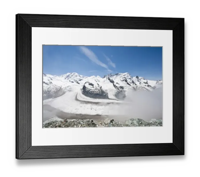 Framed Print : Gornergrat Peak, Switzerland. Monte Rosa Massif from Gronergrat Framed Print : Gornergrat Peak, Switzerland. Monte Rosa Massif from Gronergrat