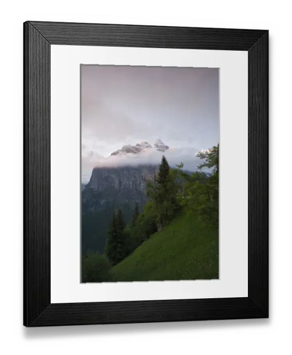 Framed Print : Jungfrau Region, Switzerland. Jungfrau massif from Murren Framed Print : Jungfrau Region, Switzerland. Jungfrau massif from Murren