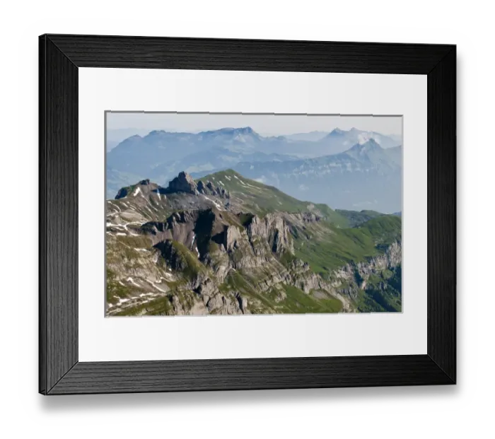 Framed Print : Jungfrau Region, Switzerland. Jungfrau massif from Schilthorn Peak Framed Print : Jungfrau Region, Switzerland. Jungfrau massif from Schilthorn Peak
