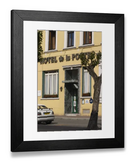 Framed Print : The Hotel de la Poste in vienne Vienne, Isere Isere, France, Europe