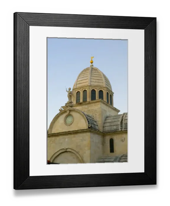 Framed Print : Cathedral of St. Jakov, sibenik, croatia, eastern europe. balkan, europe Framed Print : Cathedral of St. Jakov, sibenik, croatia, eastern europe. balkan, europe