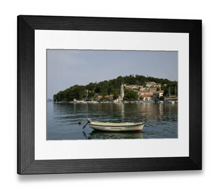 Framed Print : CROATIA, Southern Dalmatia, CAVTAT. Harbor View Framed Print : CROATIA, Southern Dalmatia, CAVTAT. Harbor View
