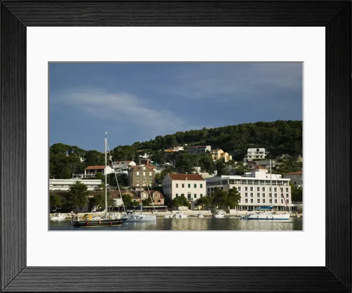 Framed Print : CROATIA, Southern Dalmatia, Hvar Island, Hvar Town. Hvar Yacht Harbor Framed Print : CROATIA, Southern Dalmatia, Hvar Island, Hvar Town. Hvar Yacht Harbor