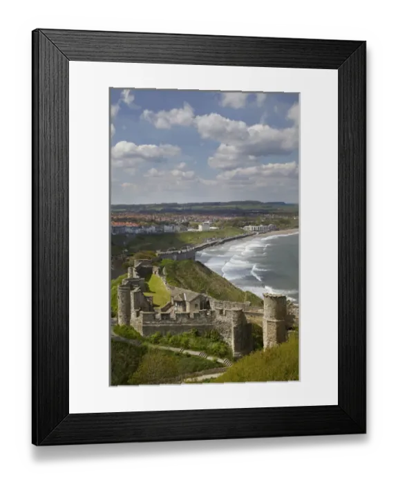 Framed Print : Scarborough Castle, Scarborough, North Yorkshire, England, United Kingdom Framed Print : Scarborough Castle, Scarborough, North Yorkshire, England, United Kingdom