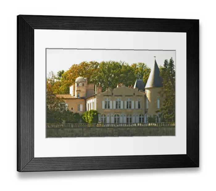Framed Print : Chateau Lafite Rothschild in Pauillac, Medoc, Bordeaux Framed Print : Chateau Lafite Rothschild in Pauillac, Medoc, Bordeaux
