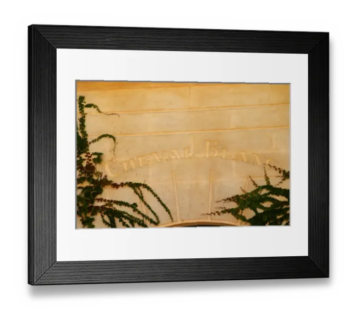 Framed Print : Stone carving with the name Chateau Cheval Blanc, Saint Emilion, Bordeaux Framed Print : Stone carving with the name Chateau Cheval Blanc, Saint Emilion, Bordeaux