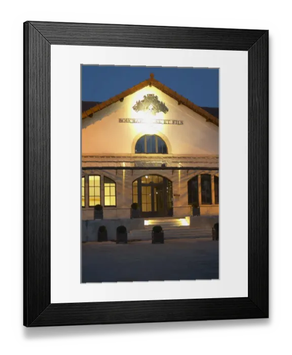 Framed Print : The Winery building at Bouchard Pere et Fils negociants in Beaune, Cote d Or Framed Print : The Winery building at Bouchard Pere et Fils negociants in Beaune, Cote d Or