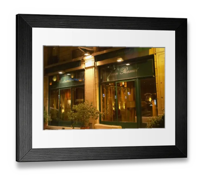 Framed Print : Restaurant jean Ramet - one of the best restaurants in Bordeaux Framed Print : Restaurant jean Ramet - one of the best restaurants in Bordeaux