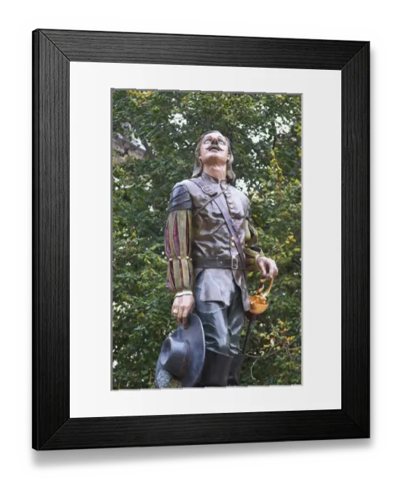 Framed Print : The new statue of Cyrano de Bergerac on the main town square in Bergerac, unusual Framed Print : The new statue of Cyrano de Bergerac on the main town square in Bergerac, unusual