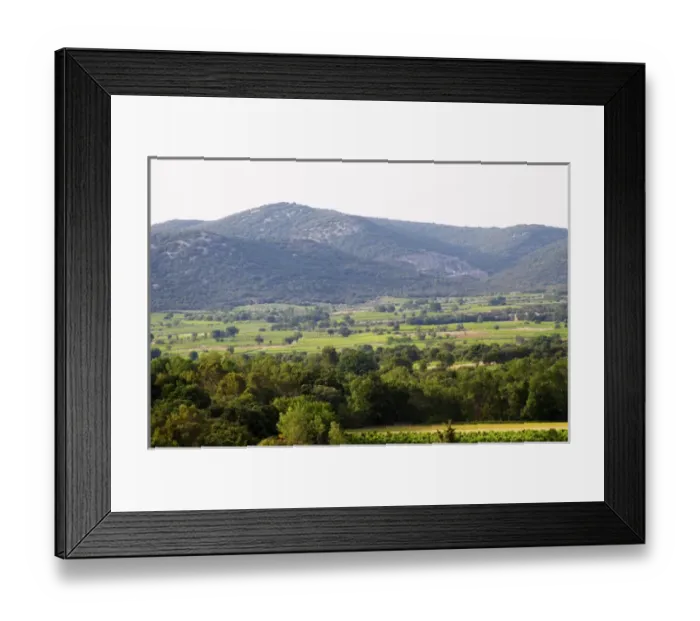 Framed Print : Chateau de Lascaux, Vacquieres village. Pic St Loup. Languedoc. Les Contreforts des Cevennes Framed Print : Chateau de Lascaux, Vacquieres village. Pic St Loup. Languedoc. Les Contreforts des Cevennes