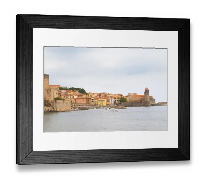 Framed Print : The church Eglise Notre Dame des Anges, our lady of the angels. With its emblematic church tower Framed Print : The church Eglise Notre Dame des Anges, our lady of the angels. With its emblematic church tower