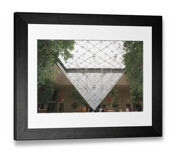 Framed Print : Louvre Museum. Paris. France. Europe Framed Print : Louvre Museum. Paris. France. Europe