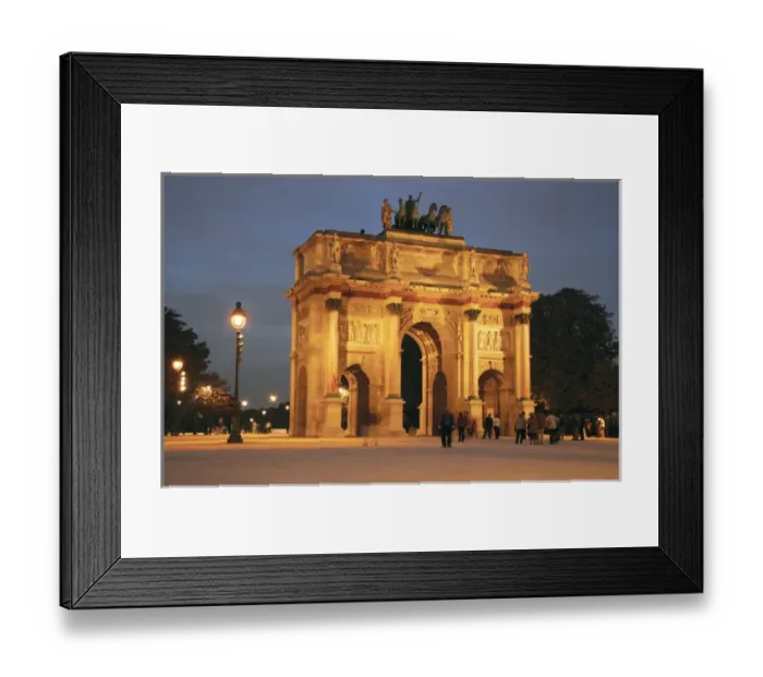 Framed Print : Neoclassical Art. Arch of Victory of The Carrousel. Napoleon Bonaparte ordered it Framed Print : Neoclassical Art. Arch of Victory of The Carrousel. Napoleon Bonaparte ordered it