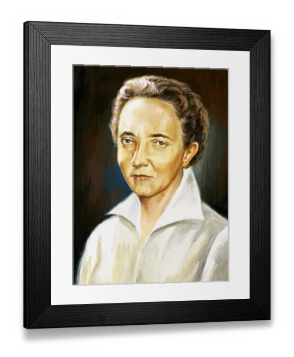 Framed Print : Curie, Irene (Paris, 1897-1956). French physicist. She conducted research on nuclear physics Framed Print : Curie, Irene (Paris, 1897-1956). French physicist. She conducted research on nuclear physics