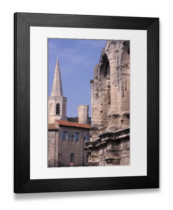 Framed Print : EU, France, Provence, Arles. Roman Theatre
