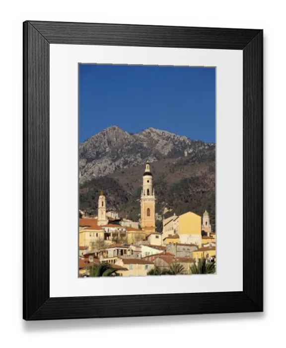 Framed Print : Europe, France, Cote D Azur. Merton Framed Print : Europe, France, Cote D Azur. Merton