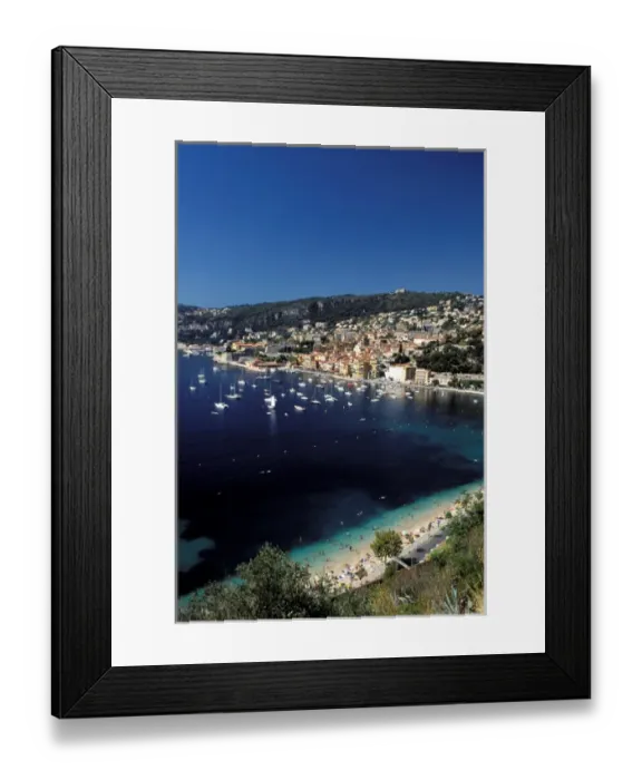 Framed Print : Europe, France, Cote D Azure, Villefranche sur Mer Framed Print : Europe, France, Cote D Azure, Villefranche sur Mer