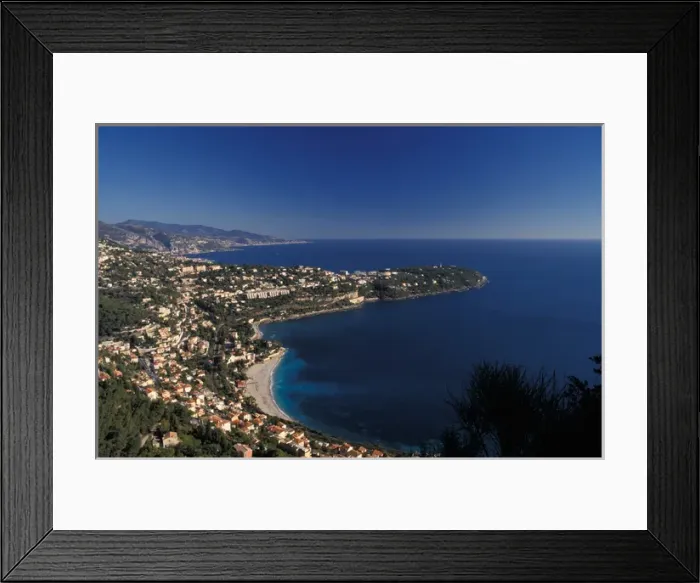 Framed Print : France, Cote d Azur, Cap Martin