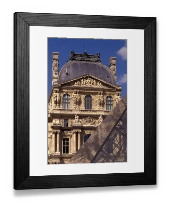 Framed Print : France, Paris, Louvre museum Framed Print : France, Paris, Louvre museum