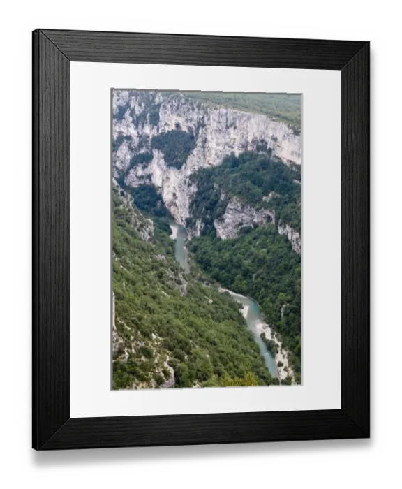 Framed Print : Verdon river, Gorges du Verdon, Provence, France