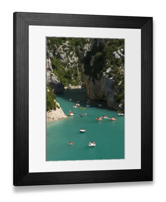 Framed Print : Verdon river, Gorges du Verdon, Provence, France