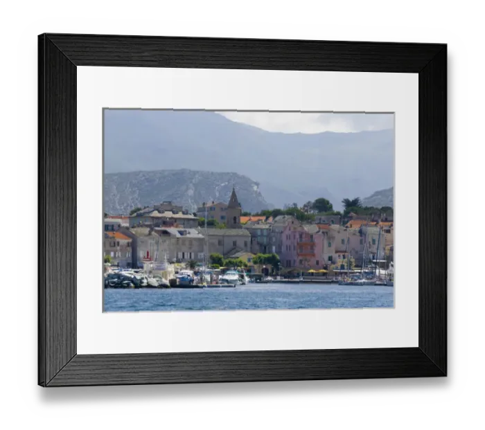 Framed Print : Corsica. France. Europe. St. Florent Framed Print : Corsica. France. Europe. St. Florent