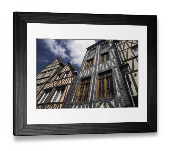 Framed Print : FRANCE, Normandy Rouen Old Building details Framed Print : FRANCE, Normandy Rouen Old Building details
