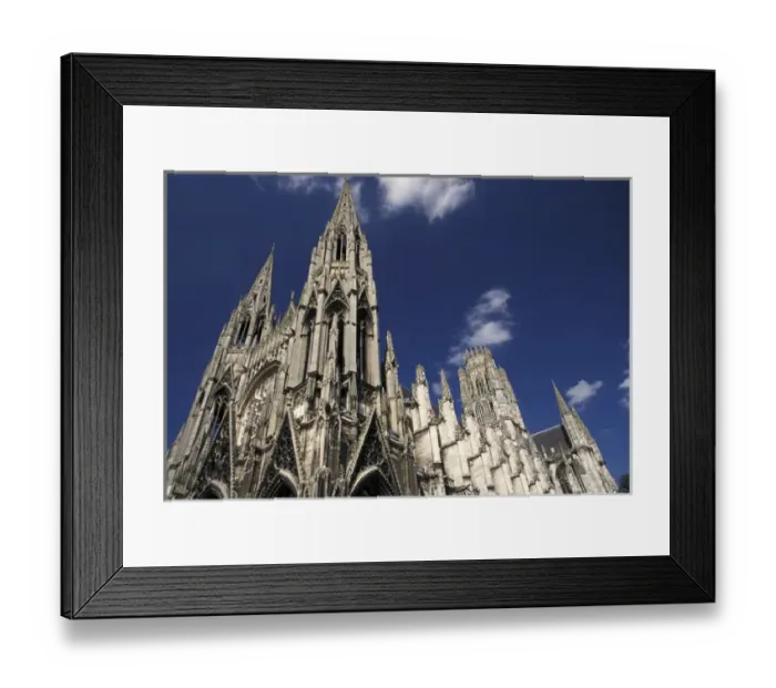Framed Print : FRANCE, Normandy Rouen Eglise St. Ouen Framed Print : FRANCE, Normandy Rouen Eglise St. Ouen