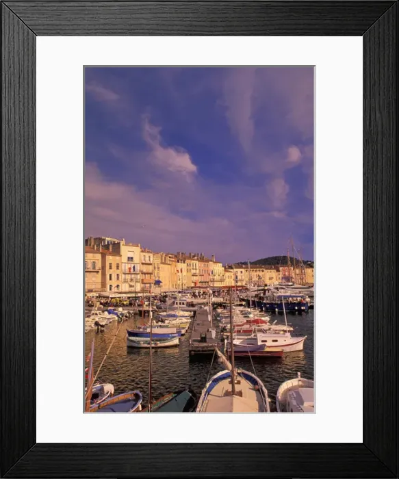Framed Print : Europe, France, Cote D Azure, St. Tropez. Ancien basin Framed Print : Europe, France, Cote D Azure, St. Tropez. Ancien basin