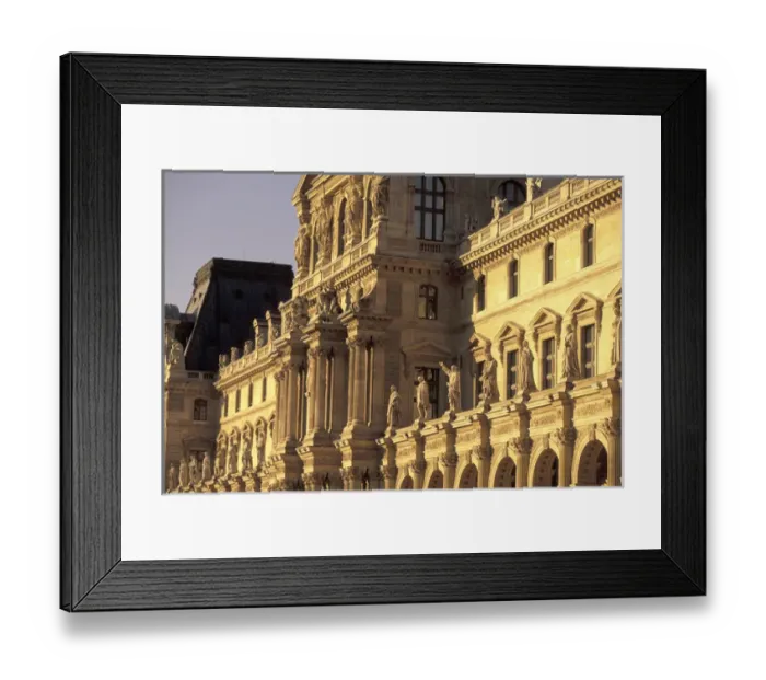 Framed Print : FRANCE, Paris The Louvre Details