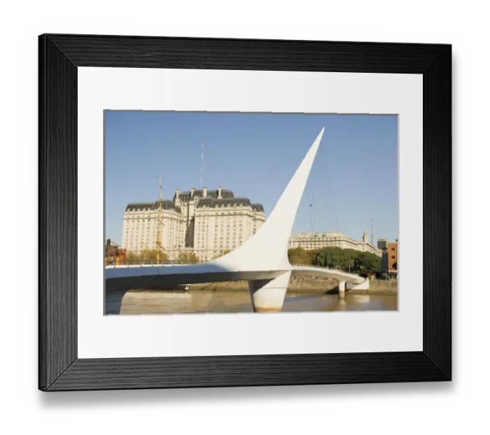 Framed Print : Puerto Madero Waterfront, Buenos Aires, Argentina Framed Print : Puerto Madero Waterfront, Buenos Aires, Argentina