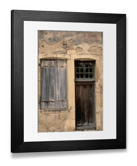 Framed Print : EU, France, Burgundy, Yonne, Architectural detail Framed Print : EU, France, Burgundy, Yonne, Architectural detail