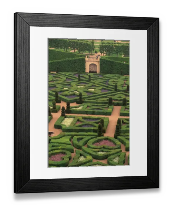 Framed Print : EU, France, Loire Valley, Indre-et-Loire, Villandry. Jardins et Chateau Villandry Framed Print : EU, France, Loire Valley, Indre-et-Loire, Villandry. Jardins et Chateau Villandry