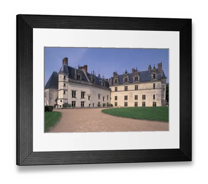 Framed Print : EU, France, Loire Valley, Indre-et-Loire, Chateau Amboise Framed Print : EU, France, Loire Valley, Indre-et-Loire, Chateau Amboise