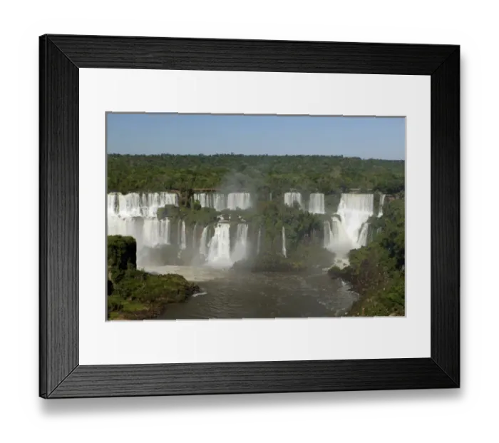 Framed Print : South America, Brazil, Iguacu Falls Framed Print : South America, Brazil, Iguacu Falls