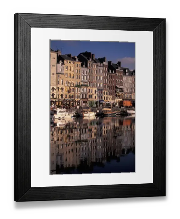 Framed Print : EU, France, Normandy, Calvados, Honfleur. Vieux Bassin / Old Port. Quai St. Catherine Framed Print : EU, France, Normandy, Calvados, Honfleur. Vieux Bassin / Old Port. Quai St. Catherine