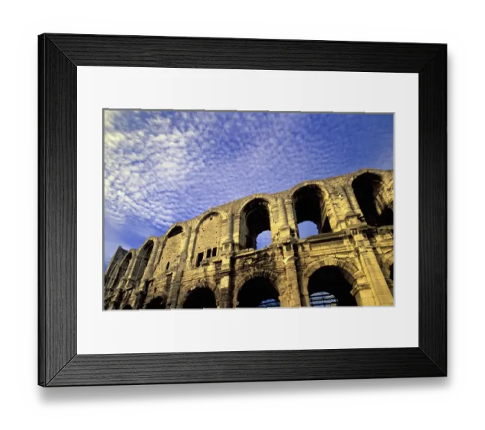 Framed Print : EU, France, Provence, Bouches-du-Rhone, Arles. Roman amphitheatre (Arenes) built Framed Print : EU, France, Provence, Bouches-du-Rhone, Arles. Roman amphitheatre (Arenes) built