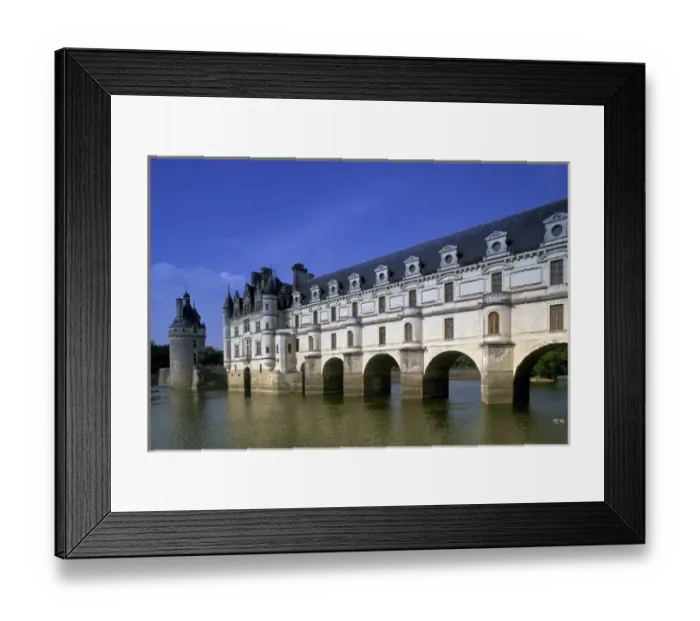 Framed Print : Europe, France, Loire Valley, Chenonceaux. Chateau de Chenonceaux