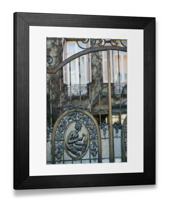 Framed Print : Europe, France, Burgundy, Cote D Or-DIJON: Decorative Gate Framed Print : Europe, France, Burgundy, Cote D Or-DIJON: Decorative Gate