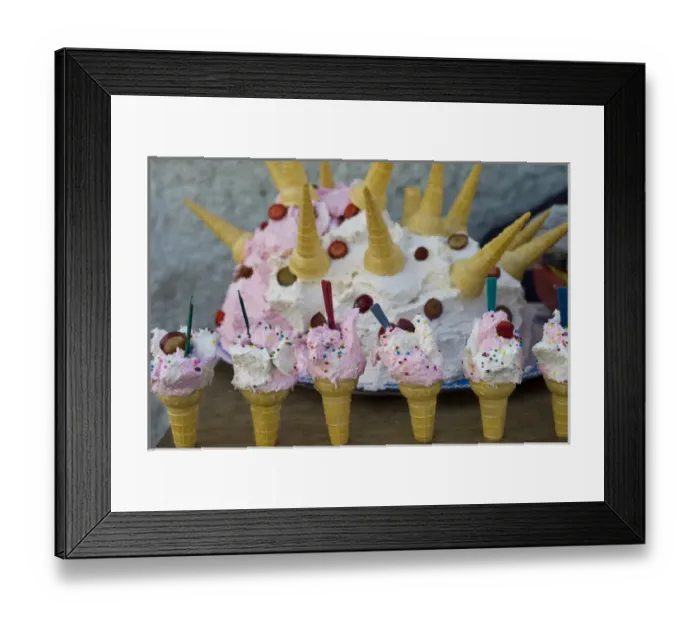 Framed Print : Ice cream for sale, Cuenca, Ecuador Framed Print : Ice cream for sale, Cuenca, Ecuador