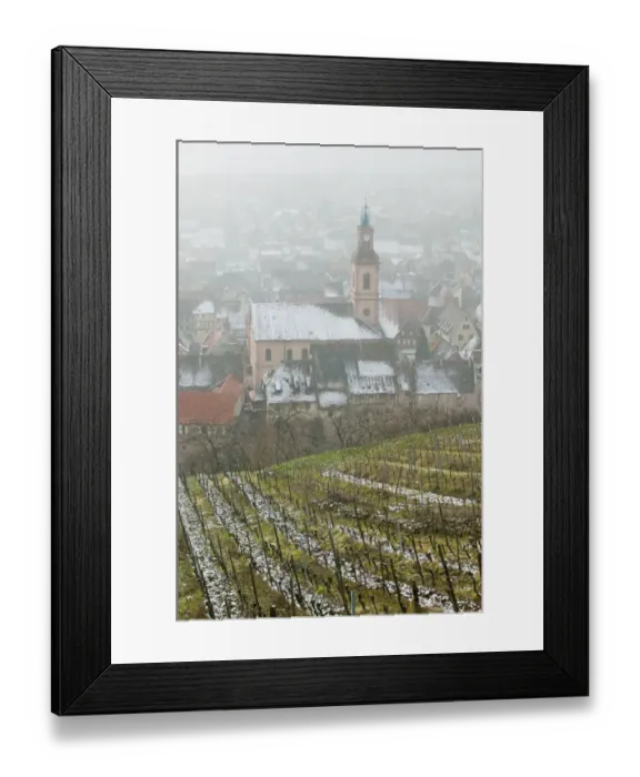Framed Print : FRANCE- Alsace (Haut Rhin)- Riquewihr: Town view of Alsatian Wine Village in Winter Framed Print : FRANCE- Alsace (Haut Rhin)- Riquewihr: Town view of Alsatian Wine Village in Winter