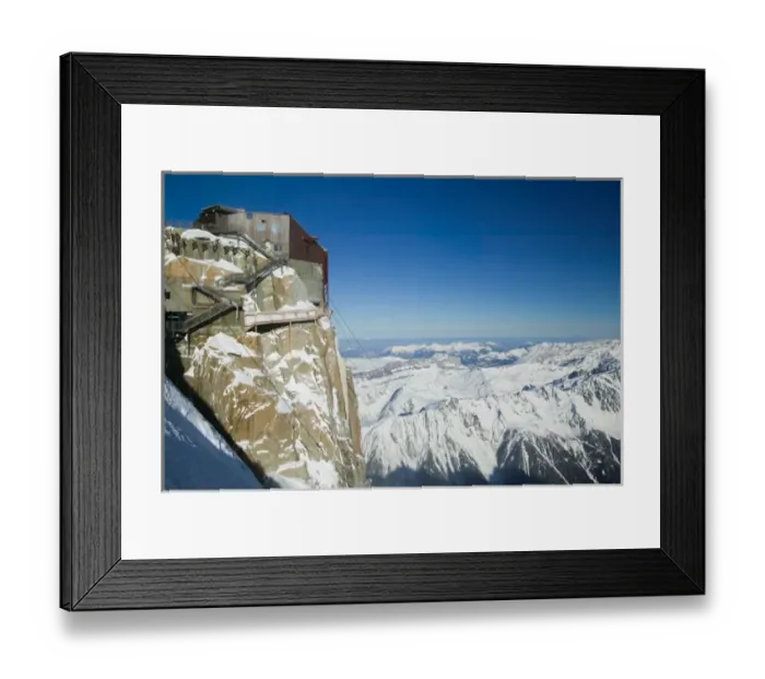 Framed Print : FRANCE-French Alps (Haute-Savoie)-CHAMONIX-MONT-BLANC: Aiguille du Midi (elev. 3842meters) Framed Print : FRANCE-French Alps (Haute-Savoie)-CHAMONIX-MONT-BLANC: Aiguille du Midi (elev. 3842meters)