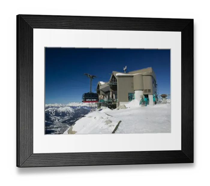 Framed Print : FRANCE-French Alps (Haute-Savoie)-CHAMONIX-MONT-BLANC: Plan de L Aiguille (elev