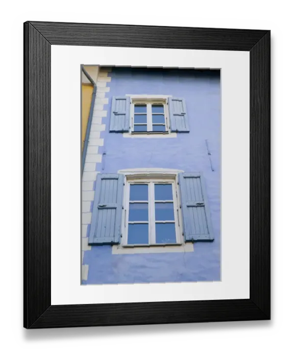Framed Print : FRANCE-French Alps (Haut-Alpes)-BRIANCON: Grand Rue Building  /  Ville Haut  /  High Town