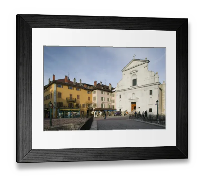 Framed Print : FRANCE-French Alps (Haute-Savoie)-ANNECY: Church of St-Francois / Old Town Framed Print : FRANCE-French Alps (Haute-Savoie)-ANNECY: Church of St-Francois / Old Town