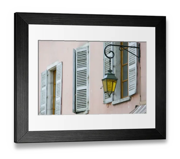 Framed Print : FRANCE-French Alps (Haute-Savoie)-ANNECY: Street Lamps / Old Town Framed Print : FRANCE-French Alps (Haute-Savoie)-ANNECY: Street Lamps / Old Town