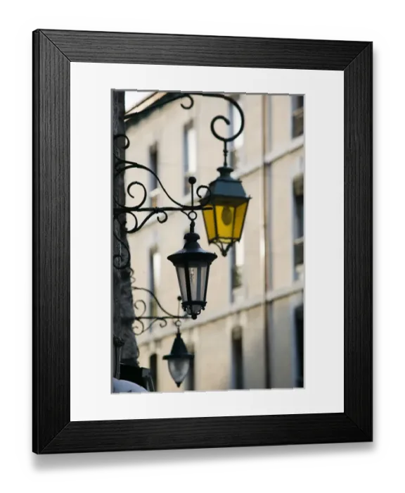 Framed Print : FRANCE-French Alps (Haute-Savoie)-ANNECY: Street Lamps / Old Town Framed Print : FRANCE-French Alps (Haute-Savoie)-ANNECY: Street Lamps / Old Town