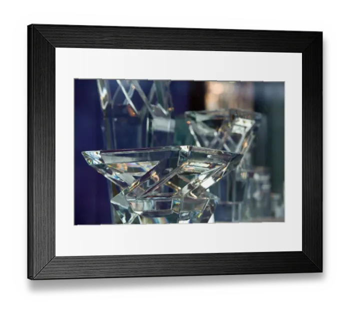 Framed Print : Europe, France, Paris, Place de la Madeleine: Window Detail of Baccarat Crystal Store